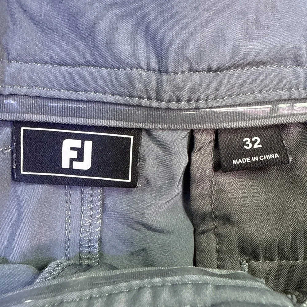 FootJoy Golf Shorts Mens 32 Performance Stretch Lightweight FJ Gray